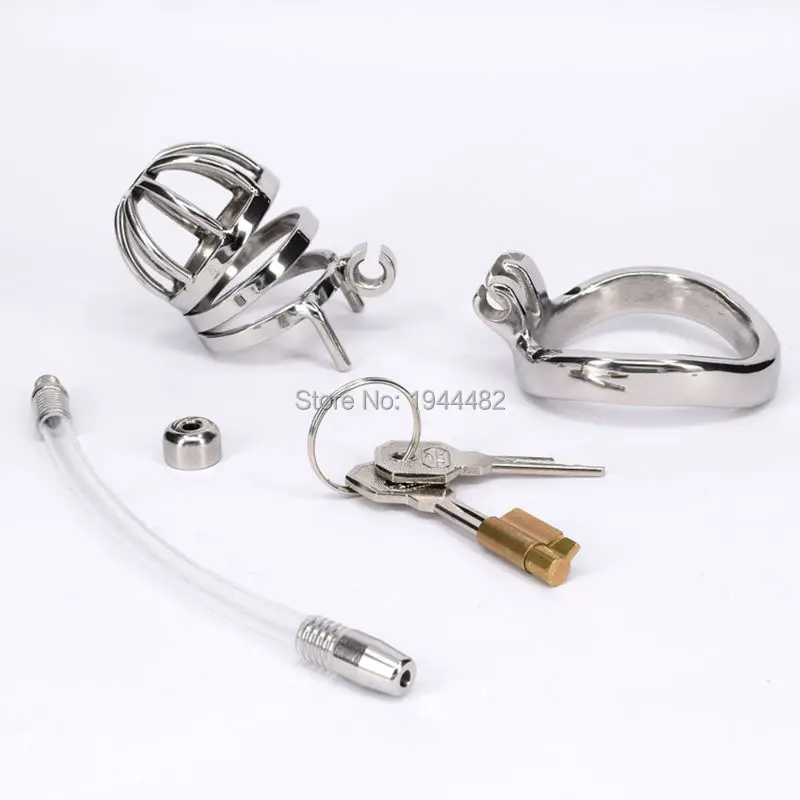 Мужской Пояс верности из нержавеющей стали фиксатор пениса|locking cage|stainless steel