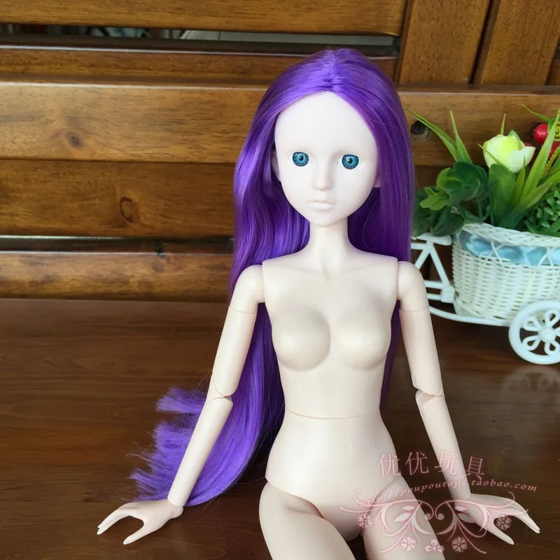 1/4 BJD Обнаженная кукла Синьи/3D настоящие глаза голые 46 см Оригинальная кукла тело двойное колено локтевое соединение/Макияж для косплея DIY кукла