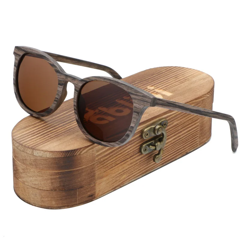 Ablibi мужские деревянные солнцезащитные очки поляризационные женские Роскошные