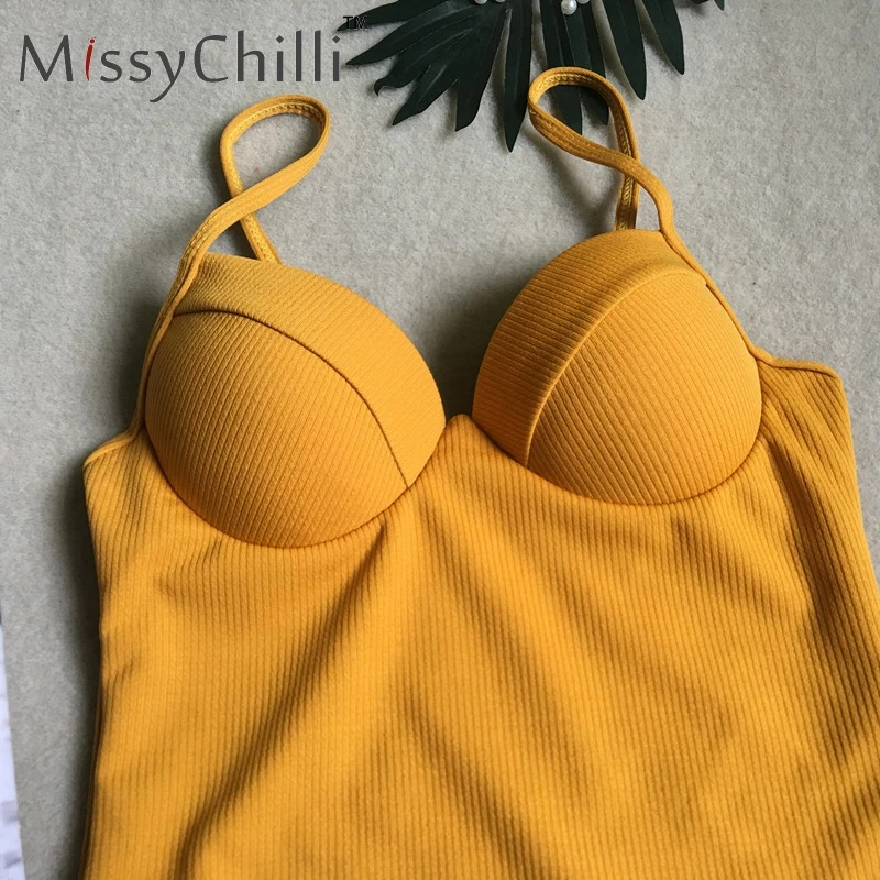 Черное облегающее пикантное боди MissyChilli с открытой спиной женский ребристый