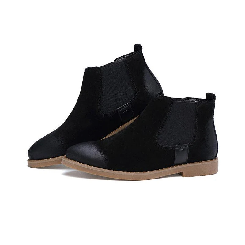 Black Boots YIGER/Новинка; мужские Ботильоны; ботинки «Челси» из натуральной кожи; прошитая Мужская обувь; повседневные мужские ботинки; Цвет черный, коричневый, серый; 0097 - Цвет: Black Boots