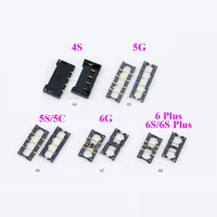 chenghaoran inner fpc connector battery holder clip contact on motherboard for iphone 4s 5g 5s 5c 6g 6 plus 6s 6s plus7g 7plus