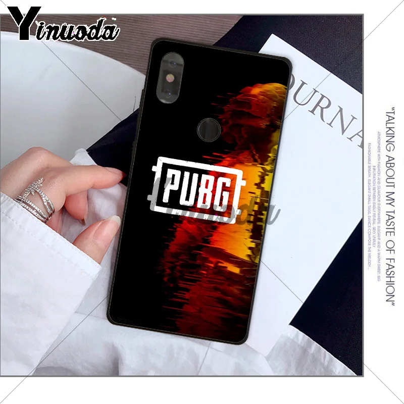 Высококачественный чехол для телефона Yinuoda pubg xiaomi mi 6 8 se note2 3 mix2 redmi 5 5plus note 4 |