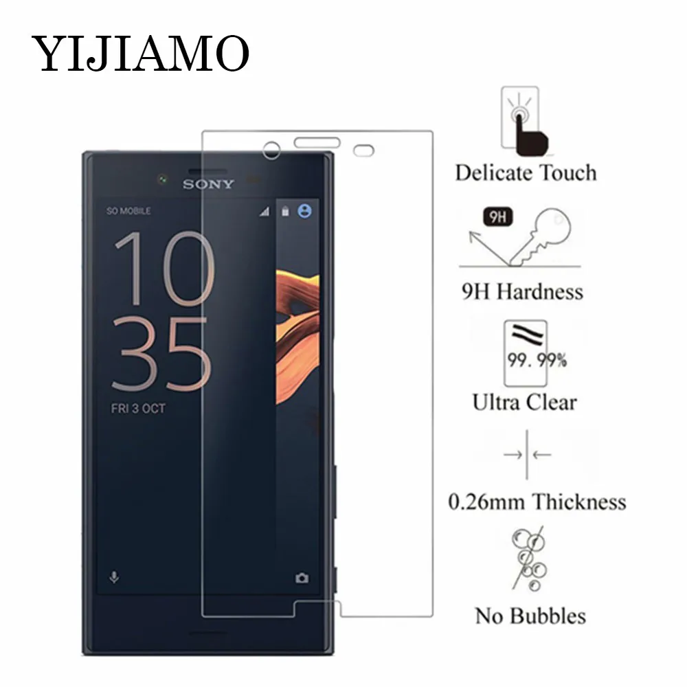 2.5D Защитное стекло для Sony Xperia xa1 xa2 ультра Защита экрана xz z5 Compact Xz1 Plua Xz 1 XA 2
