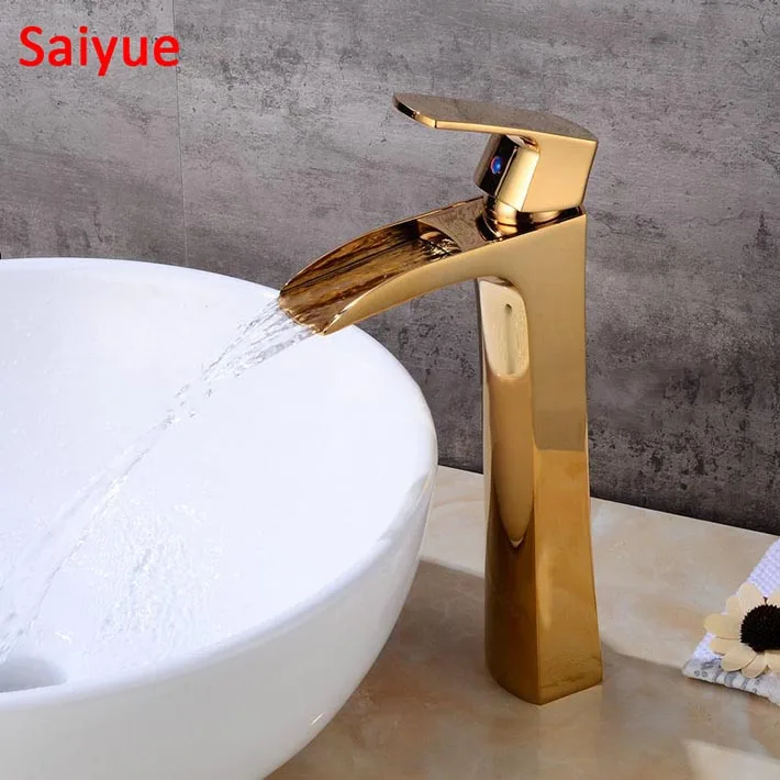 Китай Wenzhou кран производитель роскошный промышленный дизайн позолоченный