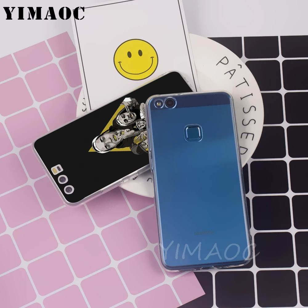 Мягкий чехол YIMAOC A $ AP Rocky для Huawei P8 P9 P10 P20 P30 Lite Pro P smart 2019 |