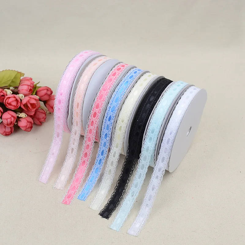 

UltRasonic Wire Width 1.5cm*20 Yards Lace Belt Clothing Accessories Material Tablecloth Lace Ribbon Gift Box Packaging Supplies