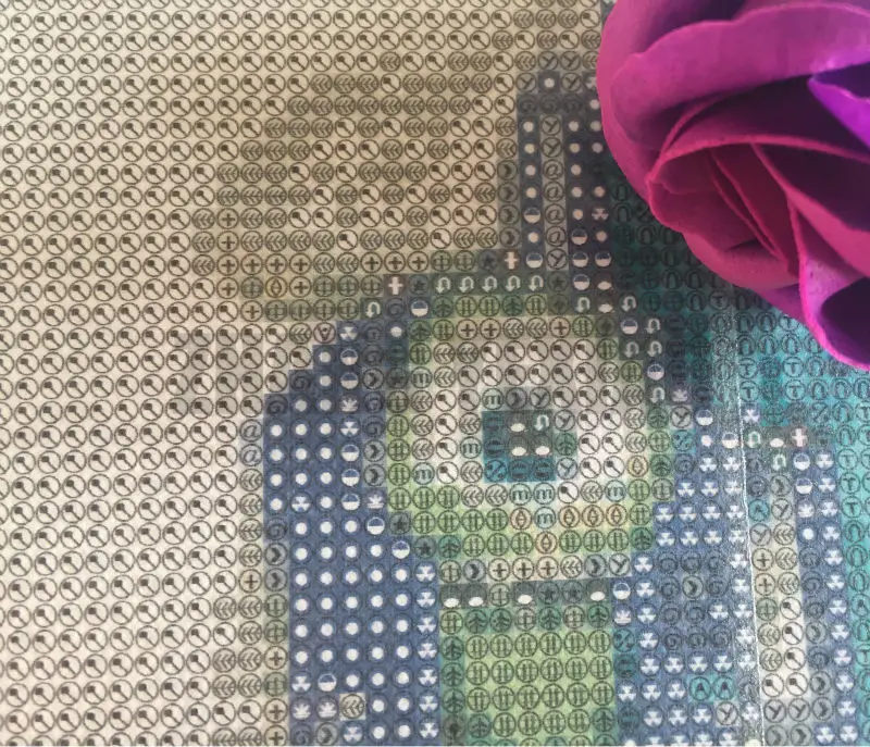 Набор для вышивания крестиком "Diamond Painting" с полным круглым вышивкой, полусферическими кристаллами и декором для дома "Единорог" Y0711.