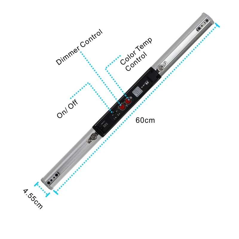 Светодиодная трубка Falcon Eyes для студийной видеосъемки двухцветная ручная лампа