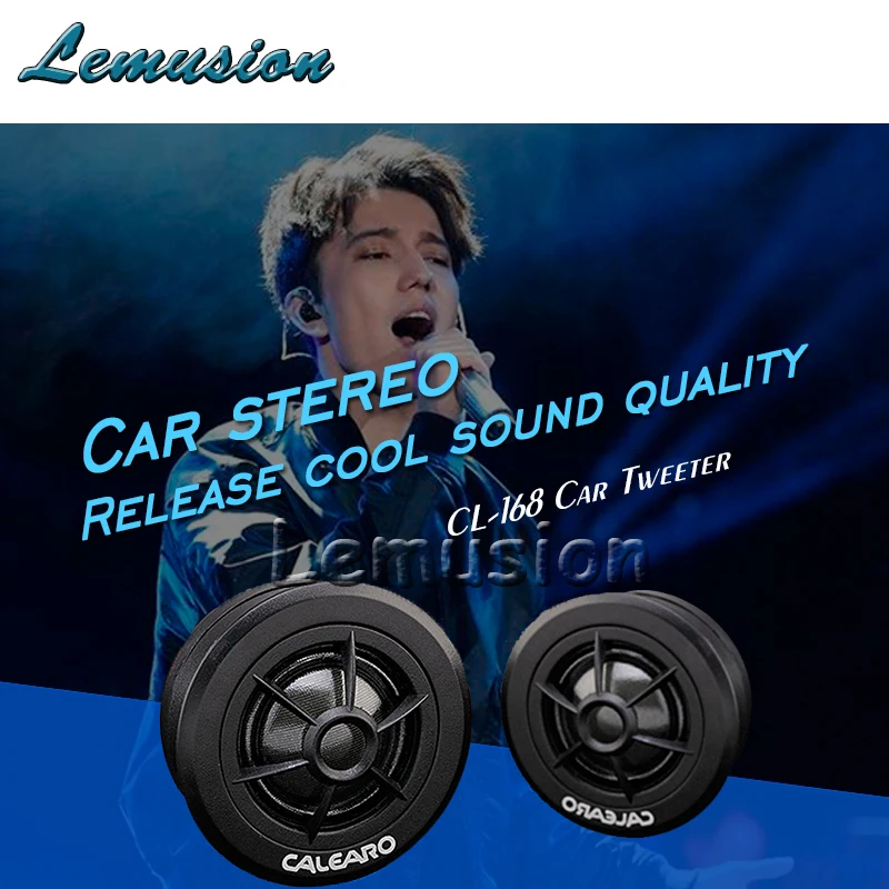 1 пара Аудиомагнитолы автомобильные Динамик 25 мм шелковый твитер автомобилей 35
