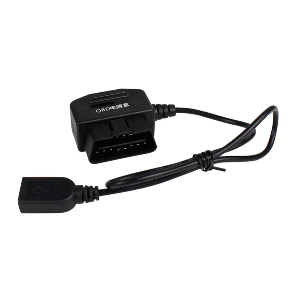20 см Автомобильный видеорегистратор источник питания OBD 12 В до 5 2.5A кабель Micro USB Buck
