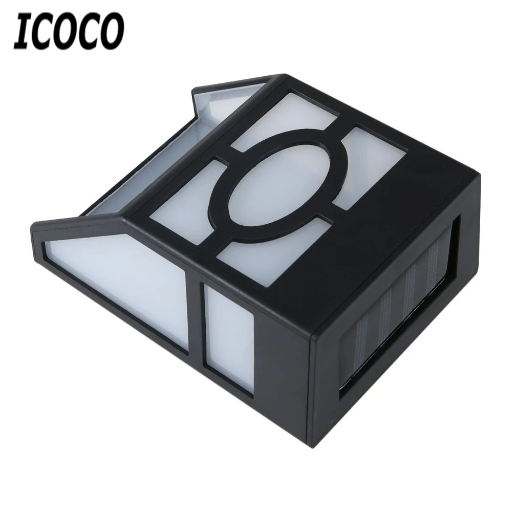 Водонепроницаемый светодиодный настенный светильник ICOCO на солнечной батарее