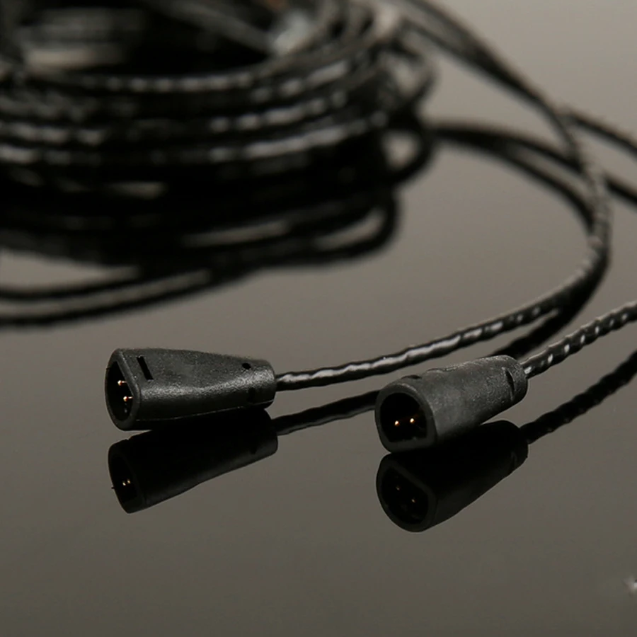 MMCX кабели для Shure SE535 SE215 SE846 Sennheiser ie8 ie80 Twist кабель наушников HiFi провод W4R UE TF10