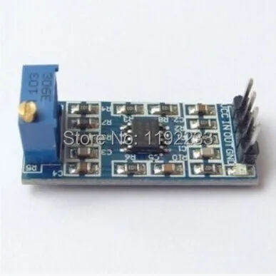 5 шт./лот LM358 100 увеличение времени модуль усиления сигнала операционного