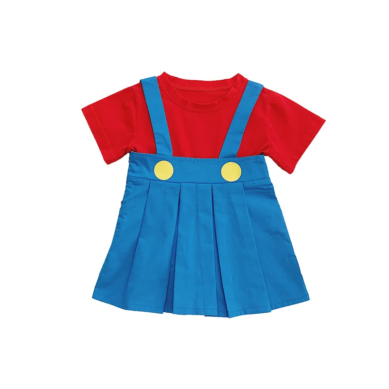 Summer Fashion Infant Clothing Baby Boys Suit Cotton T-shirt + Short Pant Cute Dresses for Gitls Twin Clothes |