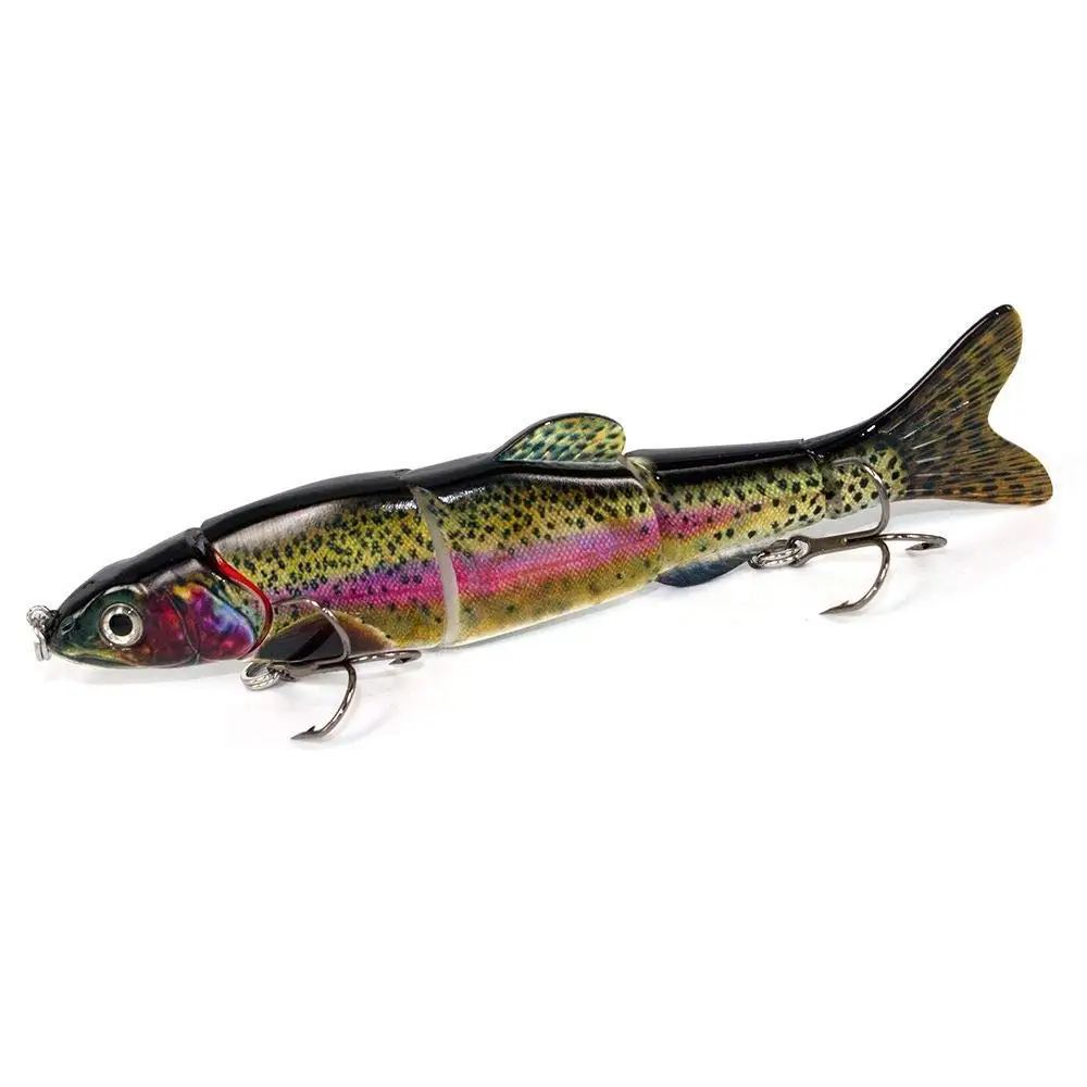 1 шт. 16 5 см рыболовные приманки многосоставная жизнь как Swimbait приманка для