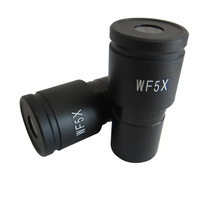 Пара WF5X широкоугольный окуляр биологического микроскопа объектив для с поле