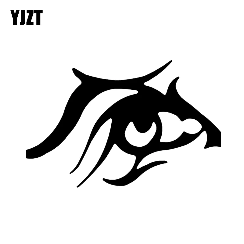 

YJZT 13.3*8.8CM Interesting Eyes Car Sticker Vinyl High Quality Decor C12-0537
