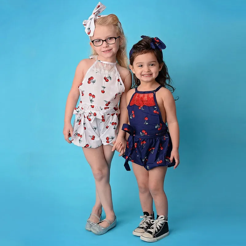 2017 Красивое боди для маленьких девочек милый комбинезон наряды одежда детей 2 7