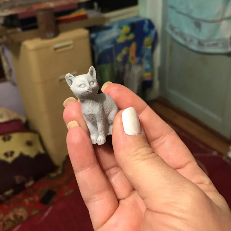 3D форма в виде кошки Lovley силиконовая для шоколада конфет тортов инструменты