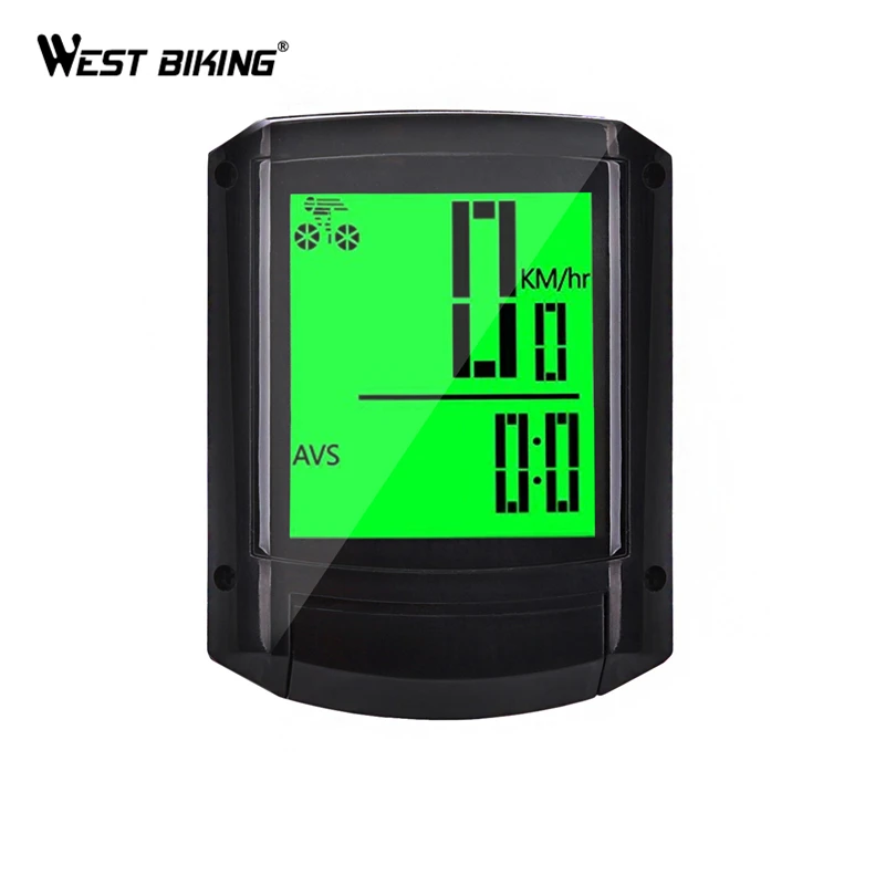 Водонепроницаемый беспроводной Велосипедный компьютер велосипедный спидометр