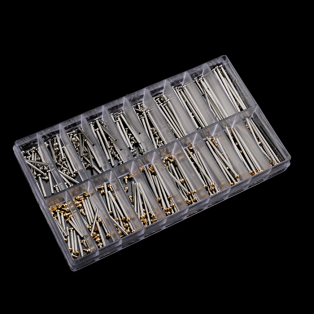 Ассортимент трубчатых фрикционных штифтов с металлическими винтовыми