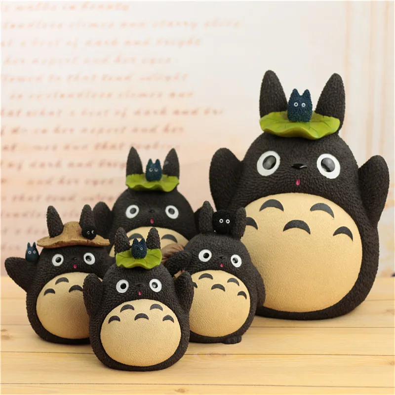 Большая копилка Totoro из смолы креативная Копилка художественные фигурки в