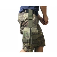 tactical molle double m4 5 56mm magazine pouch bag for airsoft paintball drop leg panel utility mag pouch camouflage rifle bag