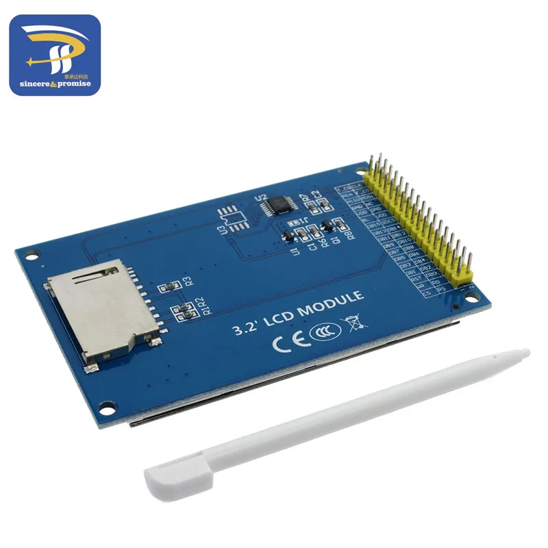 Lcd 3,2 дюймов сенсорный экран TFT lcd цветной экран дисплей модуль ILI9341 320X240 совместимый с атомом пунктурности