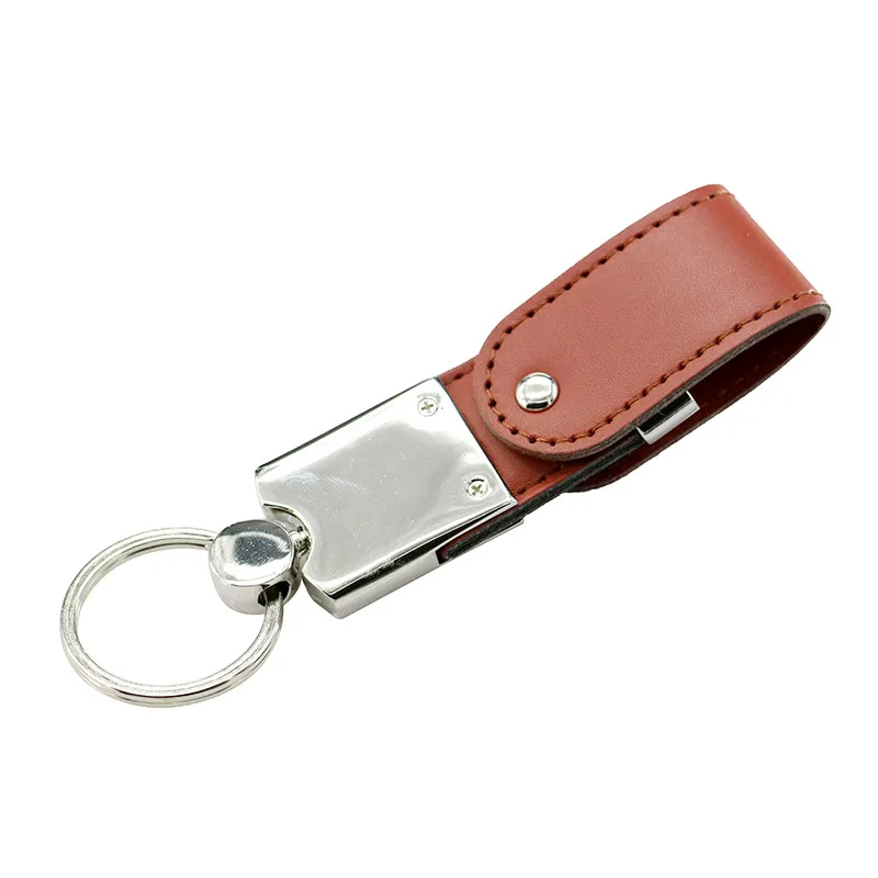 Портативный кожаный металлический USB 2.0 флэш-накопитель для хранения данных ручка 128 ГБ 64 ГБ 32 ГБ 16 ГБ мини флэшка пендрайв.