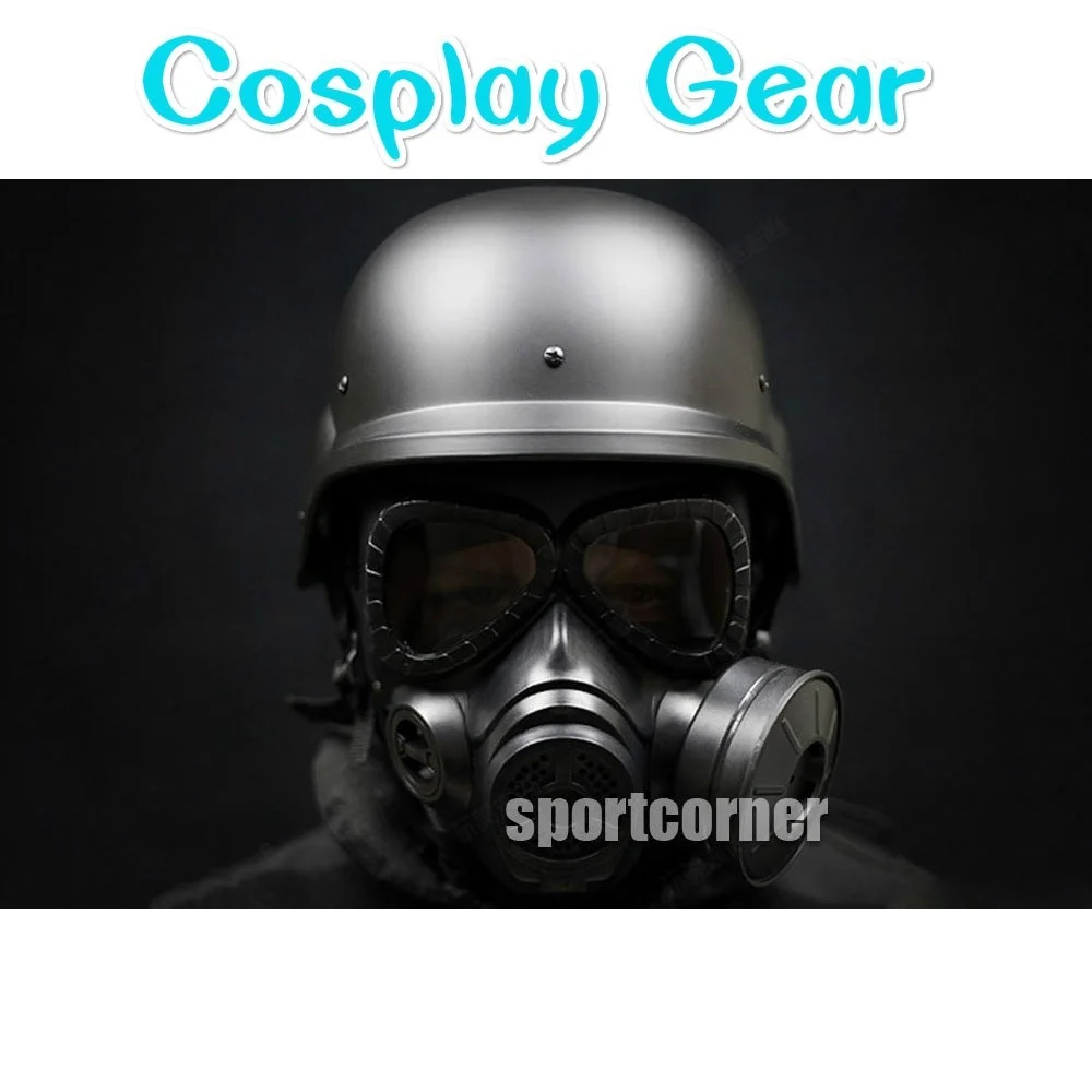 Страйкбол охота тактическое снаряжение шлем Защитная газовая маска для охоты