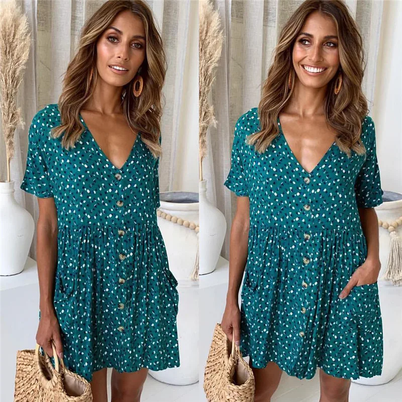 Леопардовое женское платье vestidos vestido зимнее с v образным вырезом свободное