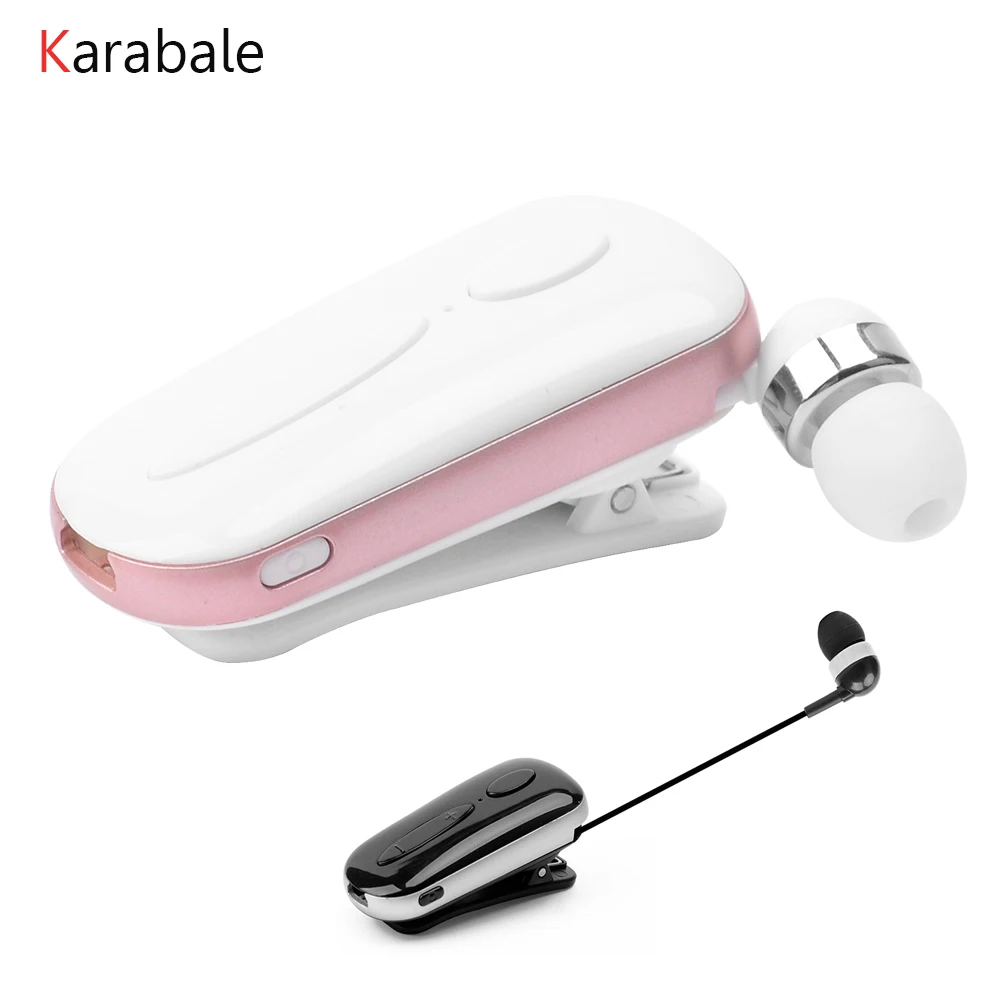 Karabale K36 Беспроводная Bluetooth V4.1 гарнитура CSR DSP Вибрационный оповещение износ клип наушник Hands-Free