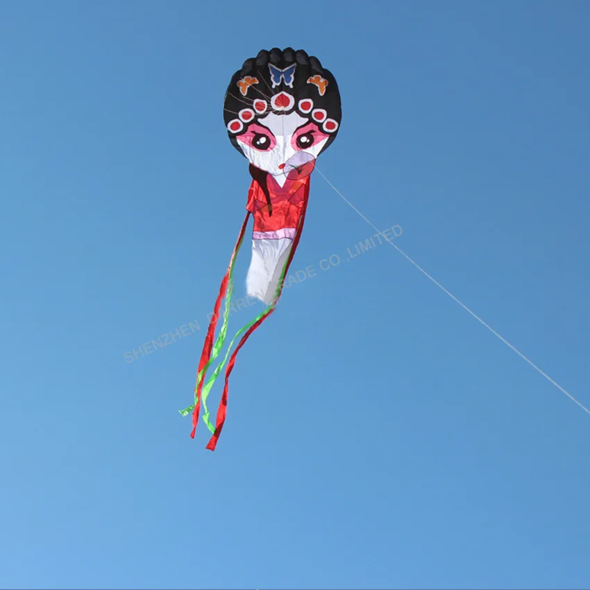 

1PC High quality Chinese traditional kite beijing opera kite flying toys Outdoor Peking Opera kite