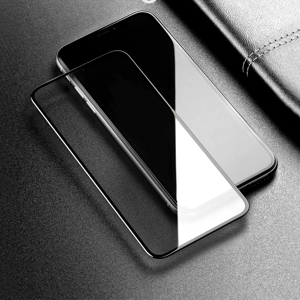 Стекло на iPhone 7 протектор экрана полное защитное стекло 8 для XS X Max XR