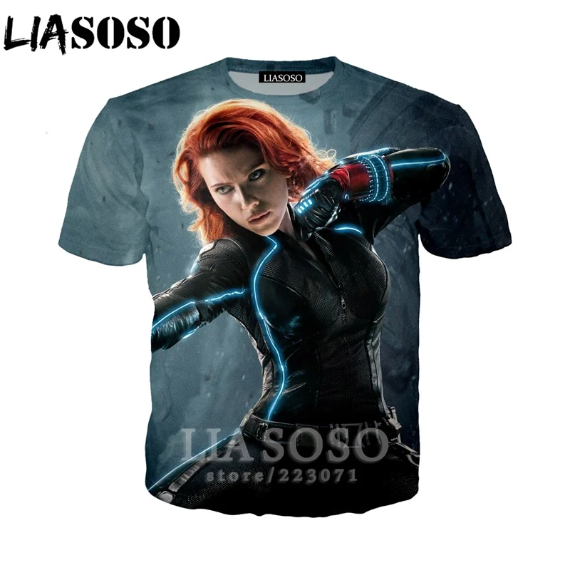 LIASOSO летняя новая модная мужская и женская черная толстовка с объемным принтом