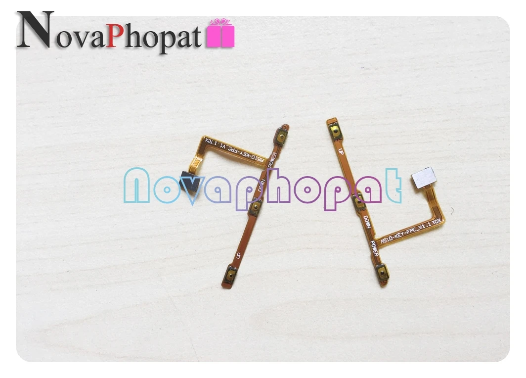 10 шт. переключатель питания Novaphopat on/off фотолента для кнопки ZTE blade a510 | Мобильные