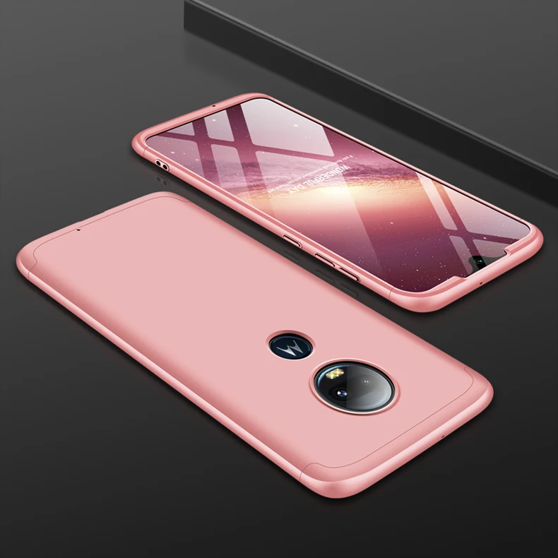 Чехол для Motorola Moto G7 Plus, роскошный полный защитный чехол с магнитным кольцом, противоударный чехол для MOTO G7 G6 G5s Plus, чехол