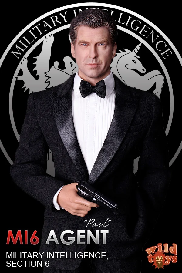 1/6 весы фигурка Коллекционная кукла 007 агента Джеймса Бонда Броснан 12 &quotфигурка
