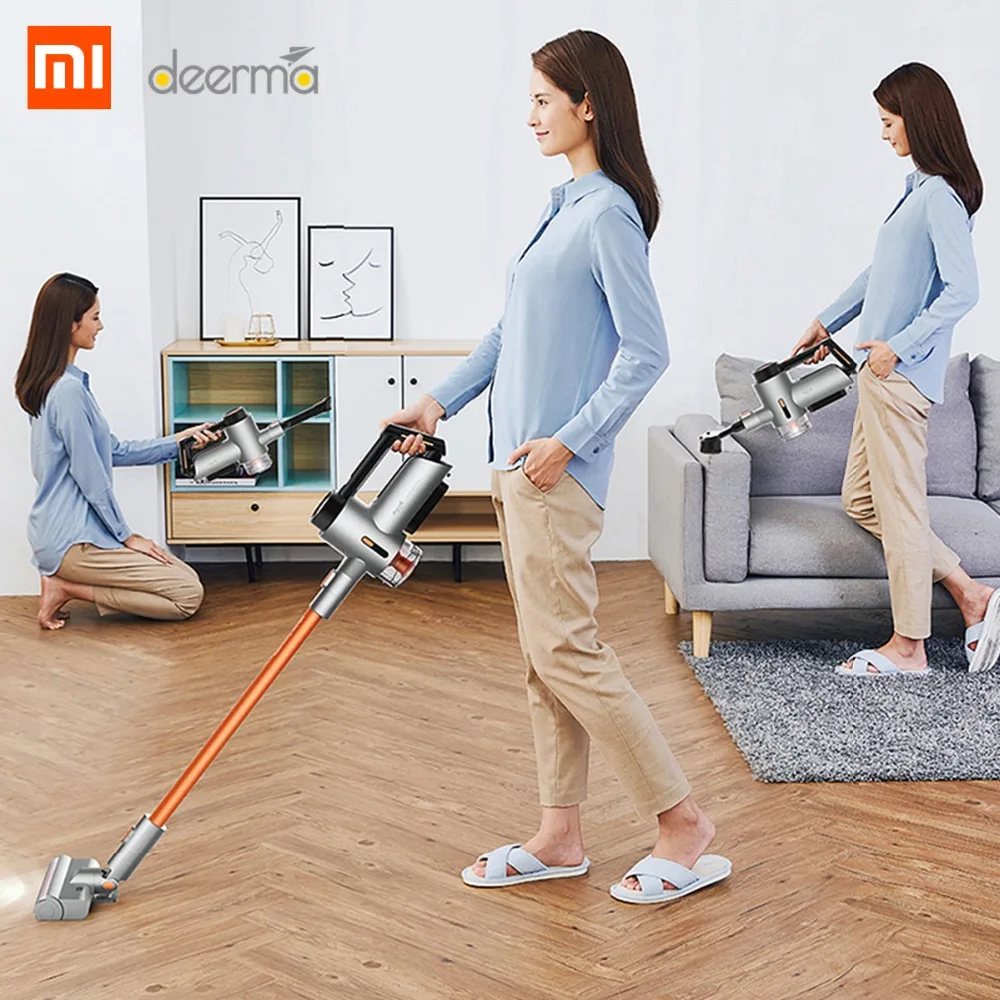 Xiaomi Deerma VC50 вертикальный пылесос ручной беспроводной портативный мощный