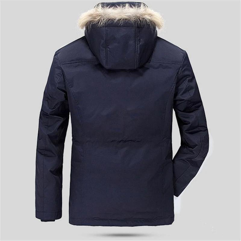 Зима Сгущать Утка Вниз Куртки Для Мужчин 2016 Случайные Мульти-карман Дизайн