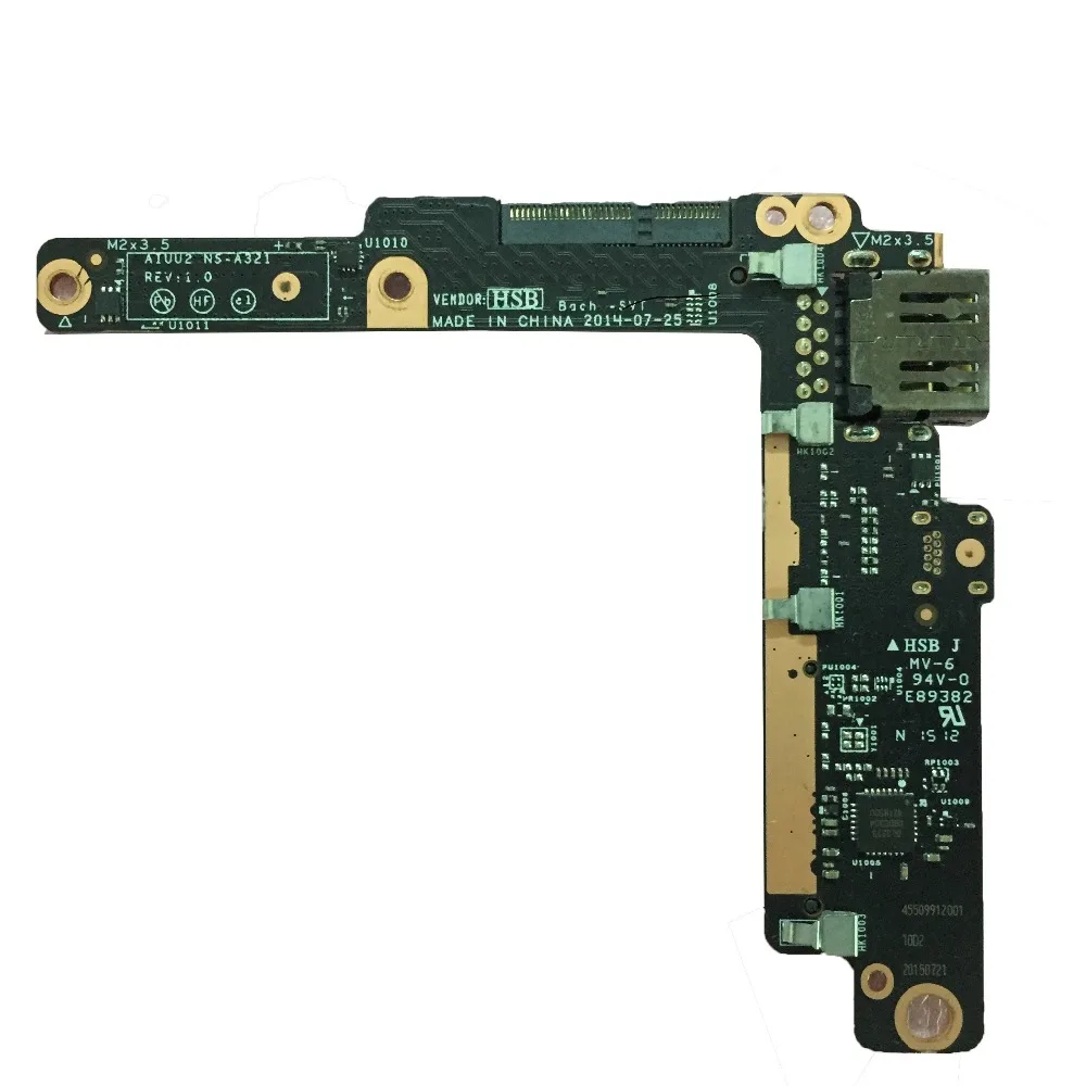 Оригинал для LENOVO YOGA 3 PRO 1370 USB HDMI SD READER BOARD AIUU2 NS A321|usb usb|sd sdyoga |