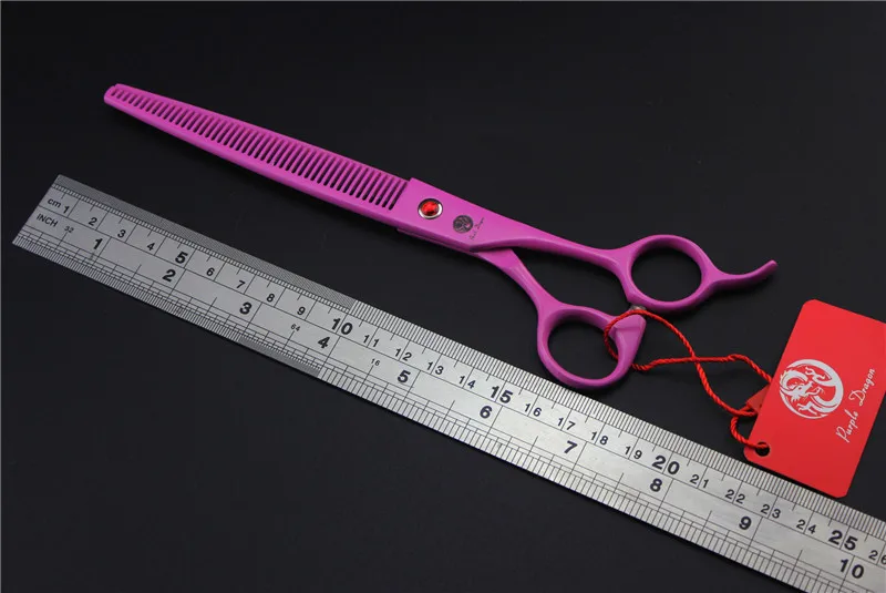 8 дюймовый Розовый собаки Уход за лошадьми ножницы продвижение|Парикмахерские