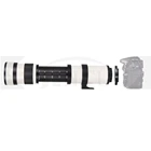 Телеобъектив JINTU 420-800 мм F8,3-F16 MF, белый, с креплением T2 для NEX, NEX3, NEX5, NEX6, NEX7, A6300, A6500, A7, A7R