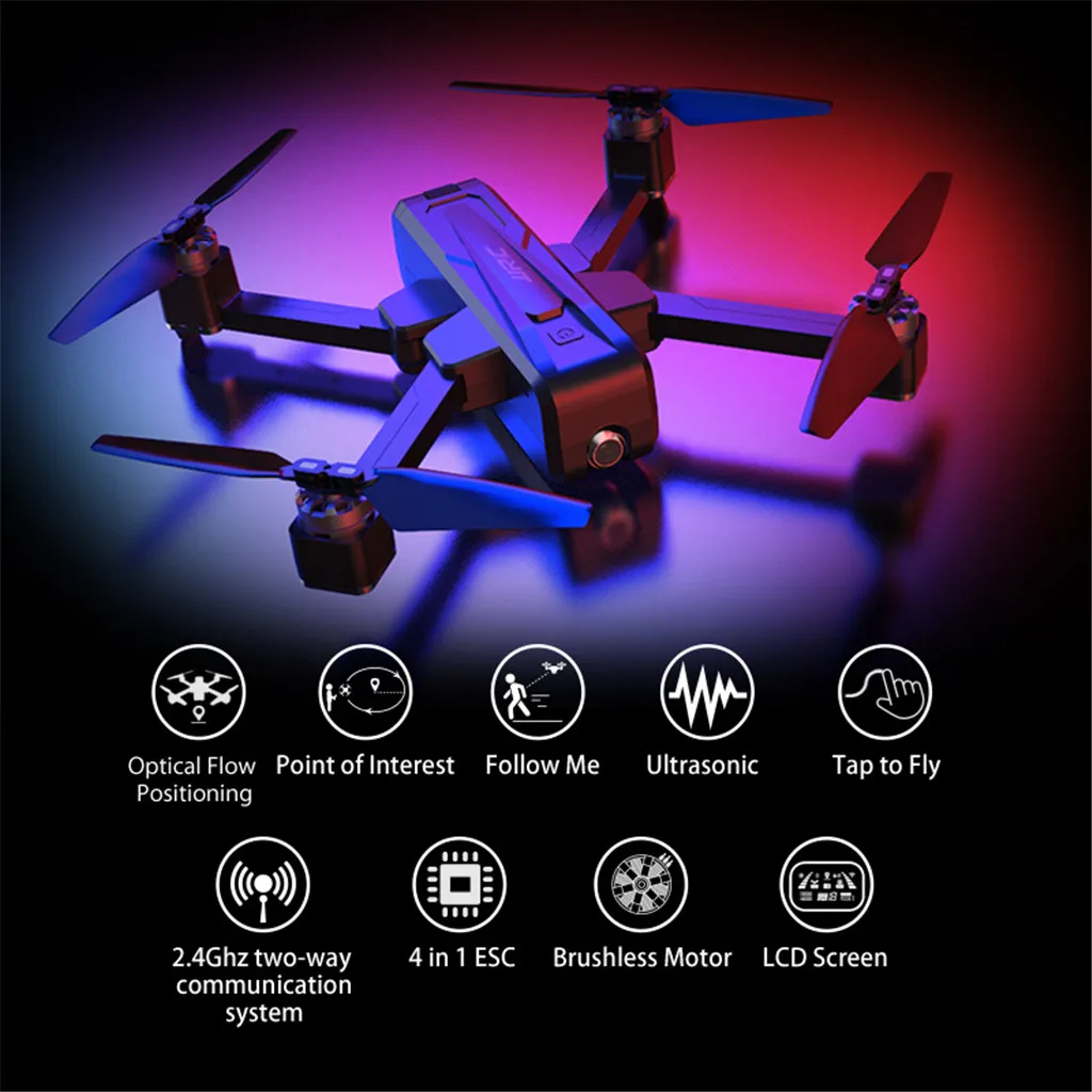 JJRC X11 GPS 5G Wi Fi FPV 2K одноосный шарнир оптическое позиционирование потока