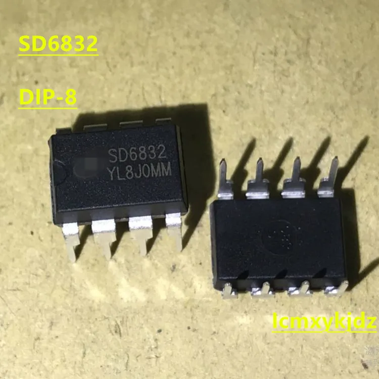 10 шт./лот SD6832 SD6832P DIP 8 новый оригинальный товар бесплатная доставка быстрая