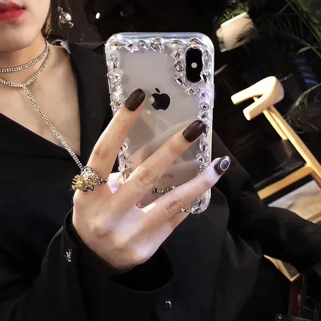 Новый блестящий чехол со стразами и блестящими звездами для Huawei Honor 4C 4X 5A 5X 6 6A 6Plus 7