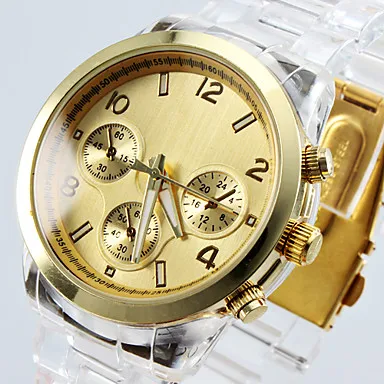 Мужская пластика джойстик кварцевые наручные часы ( белый )|quartz watch pink|watch stonequartz