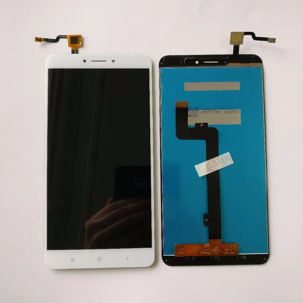100% протестированный черный/белый 6 44 дюймовый ЖК дисплей для Xiaomi Mi Max 2 сенсорный