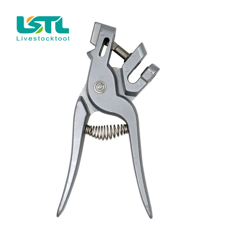 Плоскогубцы для ушных каналов Пуансоны из алюминиевого сплава животных поросят